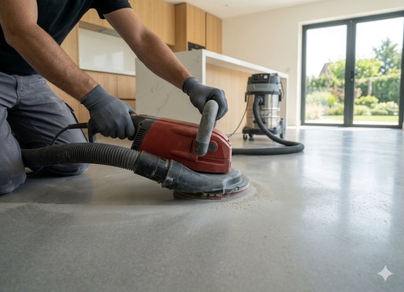 Patio Concrete Polishing in Louisville, KY